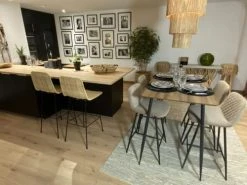 Pirouette Paris Tables à Manger Table Haute De Bar Finition Bois 120cm -Marquee Magasin table haute de bar finition bois 120cm 2