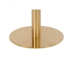 Meubles & Design Tables à Manger Table Haute Ronde Effet Marbre Pied Métal Or -Marquee Magasin table haute ronde effet marbre pied metal or 3