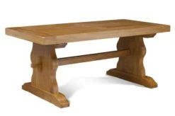 Hellin Tables à Manger Table Monastère Bois Chêne Massif L180 -Marquee Magasin table monastere bois chene massif l180 5