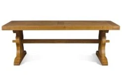 Hellin Tables à Manger Table Monastère Bois Chêne Massif L220 -Marquee Magasin table monastere bois chene massif l220 11