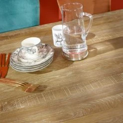 Robin Des Bois Tables à Manger Table Plateau Chêne Pied Métal -Marquee Magasin table plateau chene pied metal 5