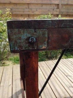 Mathi Design Tables à Manger Table Pliante Bois Marron -Marquee Magasin table pliante bois marron 3