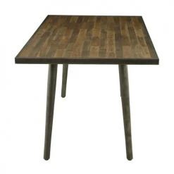 Zago Tables à Manger Table Rectangulaire 180 X 90 Cm Bois Et Métal -Marquee Magasin table rectangulaire 180 x 90 cm bois et metal 4