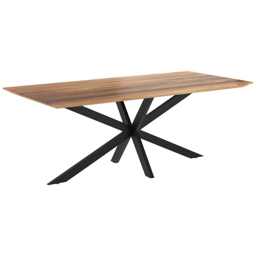 Rendez Vous Déco Tables à Manger Table Rectangulaire 220 Cm En Bois De Suar Et Métal 6-8 Personnes 3 Rendez Vous Déco Tables à Manger Table Rectangulaire 220 Cm En Bois De Suar Et Métal 6-8 Personnes