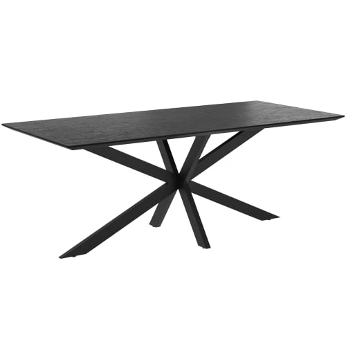 Rendez Vous Déco Tables à Manger Table Rectangulaire 240 Cm En Bois Noir 10 Personnes 3 Rendez Vous Déco Tables à Manger Table Rectangulaire 240 Cm En Bois Noir 10 Personnes