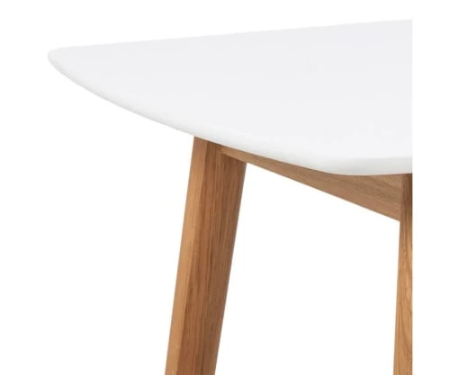Meubles & Design Tables à Manger Table Rectangulaire En Bois 150x80cm Blanc 6 Meubles & Design Tables à Manger Table Rectangulaire En Bois 150x80cm Blanc – Image 4