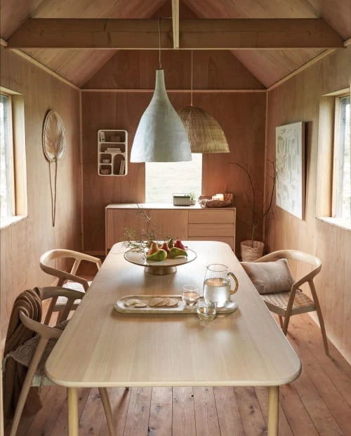 Maisons Du Monde Tables à Manger Table Rectangulaire En Bois Beige 200x100 6 Maisons Du Monde Tables à Manger Table Rectangulaire En Bois Beige 200x100 – Image 4