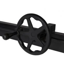 MOYCOR Tables à Manger Table Reglable En Bois De Manguier Et Métal Noir -Marquee Magasin table reglable en bois de manguier et metal noir 4