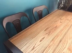 Mathi Design Tables à Manger Table Repas 120 Cm Bois Massif Naturel -Marquee Magasin table repas 120 cm bois massif naturel 2