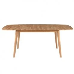 Zago Tables à Manger Table Repas 140 Cm En Chêne Avec Allonge Percy -Marquee Magasin table repas 140 cm en chene avec allonge percy 4