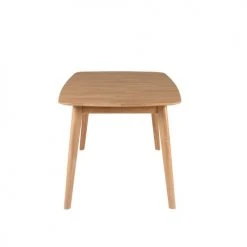 Zago Tables à Manger Table Repas 160 Cm En Chêne Avec Allonge Percy -Marquee Magasin table repas 160 cm en chene avec allonge percy 2