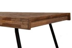 Mathi Design Tables à Manger Table Repas Bois Et Acier L160 -Marquee Magasin table repas bois et acier l160 2