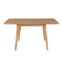 Zago Tables à Manger Table Repas Carrée En Chêne 100 Cm Avec Allonge Percy -Marquee Magasin table repas carree en chene 100 cm avec allonge percy 2