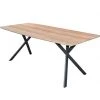 Mathi Design Tables à Manger Table Repas Effet Chêne L160