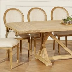 Robin Des Bois Tables à Manger Table Repas En Acacia 10/14 Personnes L223/285 -Marquee Magasin table repas en acacia 10 14 personnes l223 285 3
