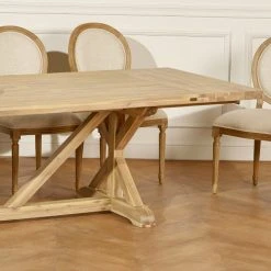 Robin Des Bois Tables à Manger Table Repas En Acacia 10/14 Personnes L223/285 -Marquee Magasin table repas en acacia 10 14 personnes l223 285 4