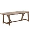 Sika Design Tables à Manger Table Repas En Teck 240x100cm Pour 8/10 Personnes -Marquee Magasin table repas en teck 240x100cm pour 8 10 personnes