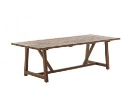 Sika Design Tables à Manger Table Repas En Teck 240x100cm Pour 8/10 Personnes