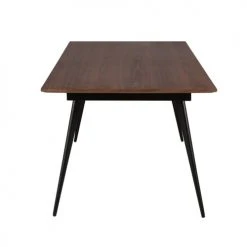 Zago Tables à Manger Table Repas Placage Noyer 180 Cm 6 Personnes Allonge Intégrée -Marquee Magasin table repas placage noyer 180 cm 6 personnes allonge integree 2