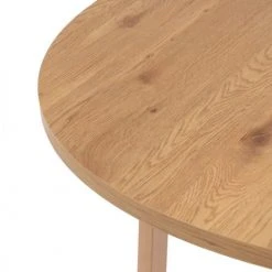 Altobuy Tables à Manger Table Repas Ronde ø120cm Mdf Aspect Bois Naturel -Marquee Magasin table repas ronde oe120cm mdf aspect bois naturel 2