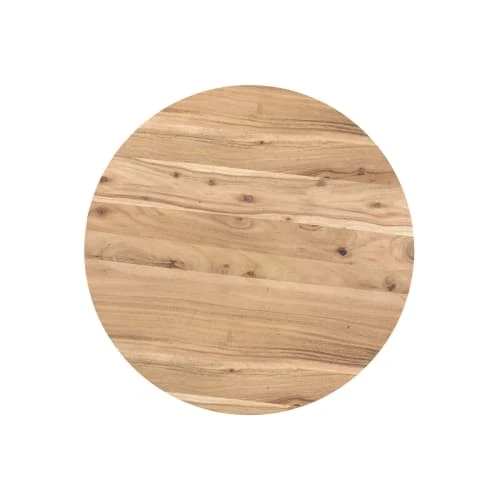 Rendez Vous Déco Tables à Manger Table Ronde 4 Places En Bois D'acacia Et Métal 115 Cm 8 Rendez Vous Déco Tables à Manger Table Ronde 4 Places En Bois D'acacia Et Métal 115 Cm – Image 6