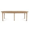 Hellin Tables à Manger Table Ronde 6 Pieds Tournés 115 Cm + 3 Rallonges Bois -Marquee Magasin table ronde 6 pieds tournes 115 cm 3 rallonges bois