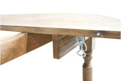 Hellin Tables à Manger Table Ronde En Bois 6 Pieds Tournés D105 + 3 Rallonges Bois -Marquee Magasin table ronde en bois 6 pieds tournes d105 3 rallonges bois 7