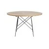 Bois Dessus Bois Dessous Tables à Manger Table Ronde En Mindy 4 Personnes