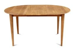 Hellin Tables à Manger Table Ronde Extensible Bois Chêne Moyen Massif D115 -Marquee Magasin table ronde extensible bois chene moyen massif d115 3