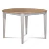 Hellin Tables à Manger Table Ronde Extensible Bois D105 Cm Avec 1 Allonge Et Pieds Fuseau -Marquee Magasin table ronde extensible bois d105 cm avec 1 allonge et pieds fuseau 6