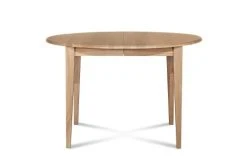 Hellin Tables à Manger Table Ronde Extensible Pieds Fuseau D115 + 4 Chaises Tissu -Marquee Magasin table ronde extensible pieds fuseau d115 4 chaises tissu 5
