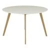 Zago Tables à Manger Table Ronde Laqué Blanc 120 Cm -Marquee Magasin table ronde laque blanc 120 cm