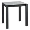 Altobuy Tables à Manger Table Snack Carrée 100cm Aspect Céramique -Marquee Magasin table snack carree 100cm aspect ceramique